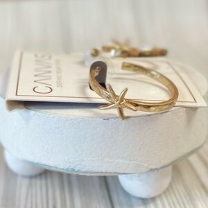 Starfish Hoop Earrings